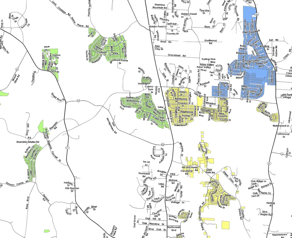 North Port Waste Collection Map