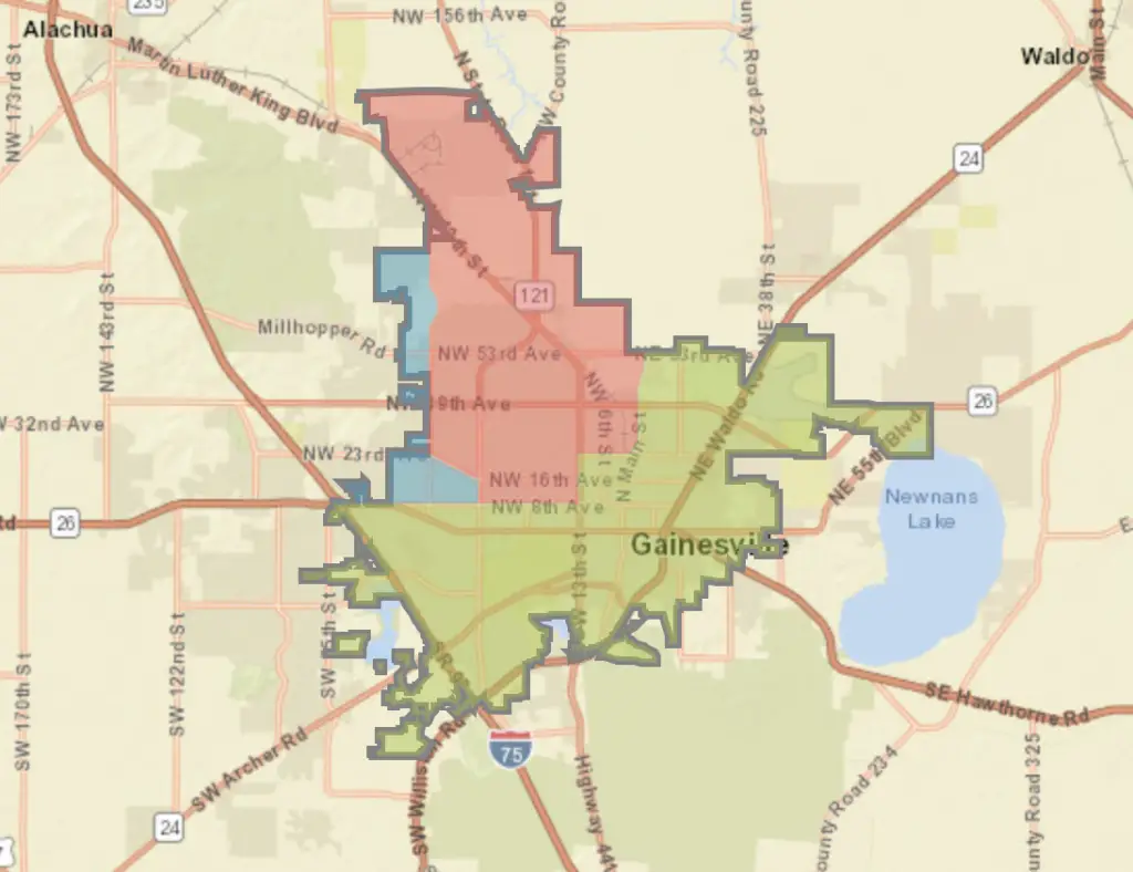 Gainesville Trash Schedule Map, Bulk & Holiday Pickup!