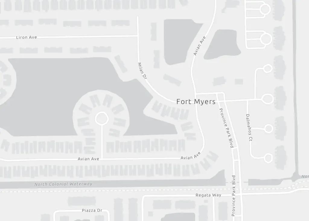 Fort Myers FL Trash Pickup Map